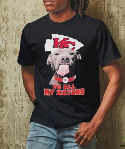 Official Pitbull Kansas City Chiefs to all my haters logo shirt