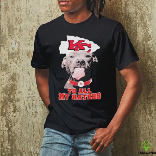 Official Pitbull Kansas City Chiefs to all my haters logo shirt
