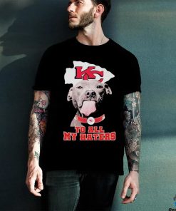 Official Pitbull Kansas City Chiefs to all my haters logo shirt