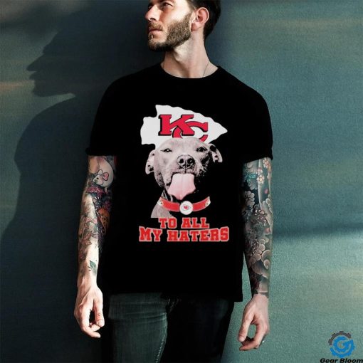 Official Pitbull Kansas City Chiefs to all my haters logo shirt