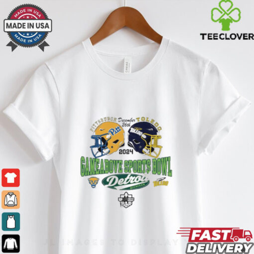 Official Pittsburgh Panthers Vs Toledo Rockets t shirt Game A Bove Sports Bowl Dec 26th 2024 Detroit Michigan for men