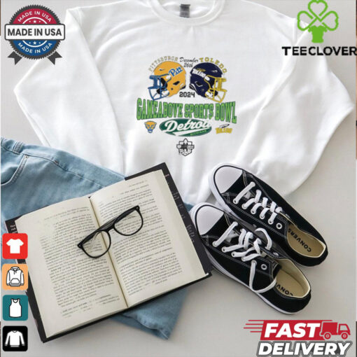 Official Pittsburgh Panthers Vs Toledo Rockets t shirt Game A Bove Sports Bowl Dec 26th 2024 Detroit Michigan for men