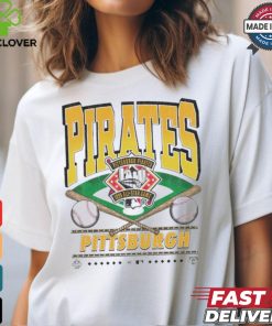 Official Pittsburgh Pirates White Straight Shot 47 Franklin Fashion Shirt 1 Official Pittsburgh Pirates White Straight Shot 47 Franklin Fashion Shirt