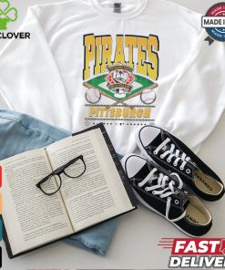 Official Pittsburgh Pirates White Straight Shot 47 Franklin Fashion Shirt 2 Official Pittsburgh Pirates White Straight Shot 47 Franklin Fashion Shirt