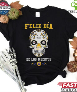 Official Pittsburgh Steelers Football Feliz Dia De Los Muertos Skull 2024 Shirt