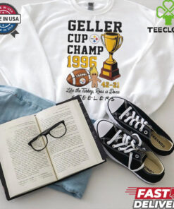 Official Pittsburgh Steelers Geller Cup Champ 1996 Like The Turkey, Ross Is Done Shirt