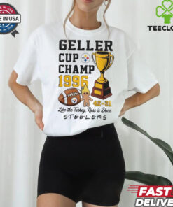 Official Pittsburgh Steelers Geller Cup Champ 1996 Like The Turkey, Ross Is Done Shirt