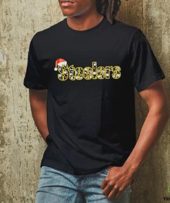 Official Pittsburgh Steelers Holiday Christmas Logo T Shirt
