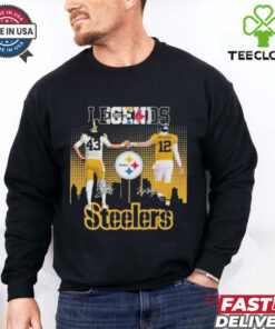 Official Pittsburgh Steelers Legends Signature Unisex T Shirt 3 Official Pittsburgh Steelers Legends Signature Unisex T Shirt