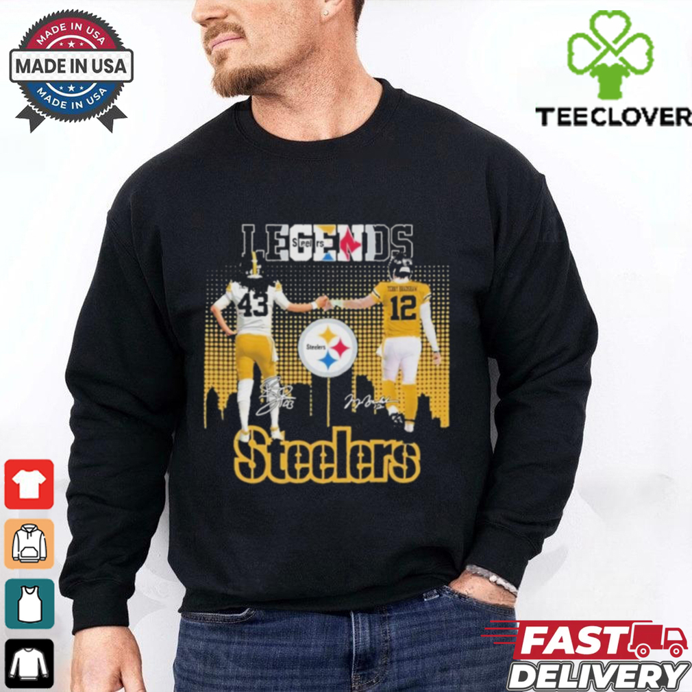 Official Pittsburgh Steelers Legends Signature Unisex T Shirt Official Pittsburgh Steelers Legends Signature Unisex T Shirt