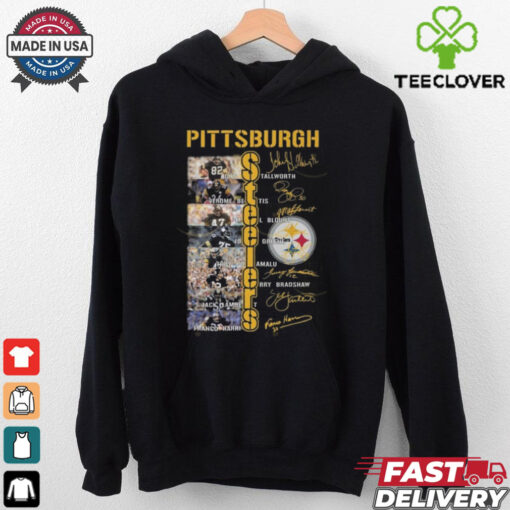 Official Pittsburgh Steelers NFL Players Signatures 2025 Shirt