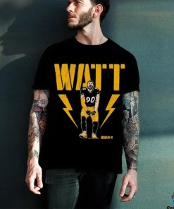 Official Pittsburgh Steelers Tj Watt Sack Celebration vintage Painting t shirt