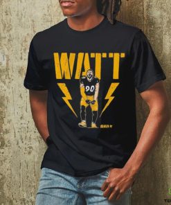 Official Pittsburgh Steelers Tj Watt Sack Celebration vintage Painting t shirt