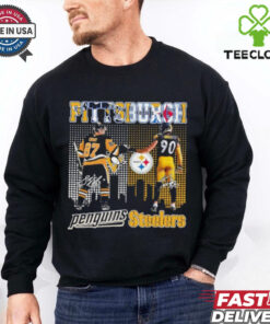 Official Pittsburgh Steelers Tj Watt X Pittsburgh Hockey Sidney Crosby Shirt