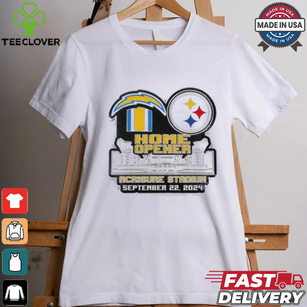 Official Pittsburgh Steelers Vs Los Angeles Chargers Gameday 2024 Home Opener September 22 Shirt Official Pittsburgh Steelers Vs Los Angeles Chargers Gameday 2024 Home Opener September 22 Shirt