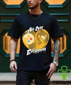 Official Pittsburgh Steelers and Pittsburgh Penguins All day Everyday shirt