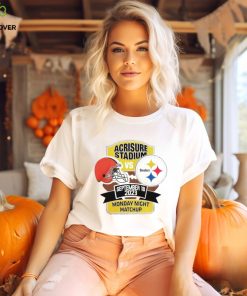 Official Pittsburgh Steelers vs. Cleveland Browns Monday Night Matchup 2023 shirt