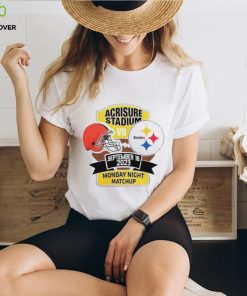 Official Pittsburgh Steelers vs. Cleveland Browns Monday Night Matchup 2023 shirt