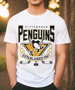 Official Pittsburgh penguins hockey 1967 vintage T shirt