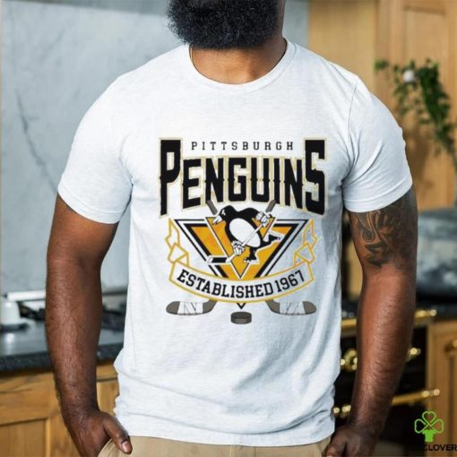 Official Pittsburgh penguins hockey 1967 vintage T shirt