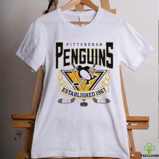 Official Pittsburgh penguins hockey 1967 vintage T shirt