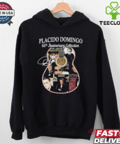 Official Placido Domingo 65th Anniversary Collection Signature T Shirt