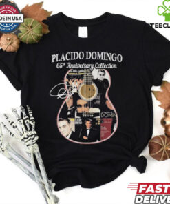 Official Placido Domingo 65th Anniversary Collection Signature T Shirt 3 Official Placido Domingo 65th Anniversary Collection Signature T Shirt