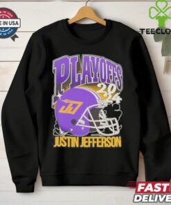 Official Playoffs 2024 Justin Jefferson T shirt
