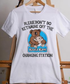 Official Please Don’t Do Off The Koala Kare Changing Station T Shirt