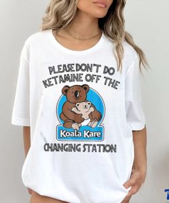 Official Please Don’t Do Off The Koala Kare Changing Station T Shirt