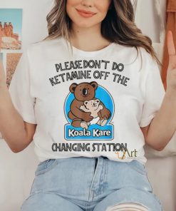Official Please Don’t Do Off The Koala Kare Changing Station T Shirt