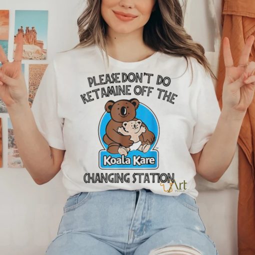 Official Please Don’t Do Off The Koala Kare Changing Station T Shirt