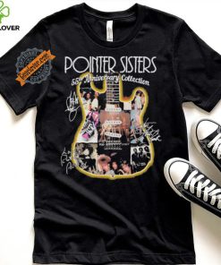 Official Pointer Sisters 55th Anniversary Collection Signatures shirt