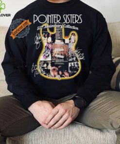 Official Pointer Sisters 55th Anniversary Collection Signatures shirt