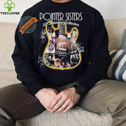 Official Pointer Sisters 55th Anniversary Collection Signatures shirt