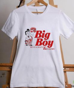 Official Poolman Wearing Big Boy Restaurant & Bakery Shirt