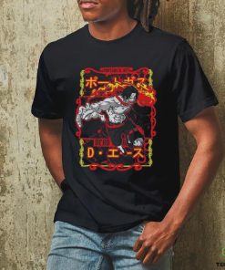 Official Portgas D. Ace Red Fire On One Piece T shirt