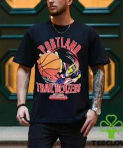 Official Portland Trail Blazers Hyperfly Unisex NBA x My Hero Academia All Might Smash T Shirt