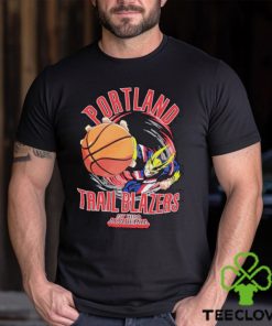 Official Portland Trail Blazers Hyperfly Unisex NBA x My Hero Academia All Might Smash T Shirt