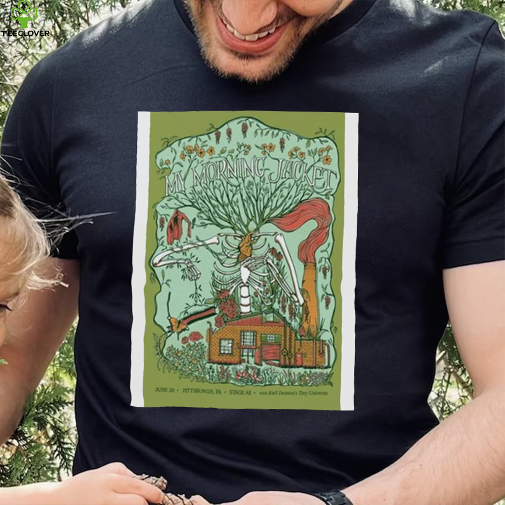 Official Poster 2023 My Morning Jacket Tour Pittsburgh shirt Official Poster 2023 My Morning Jacket Tour Pittsburgh shirt
