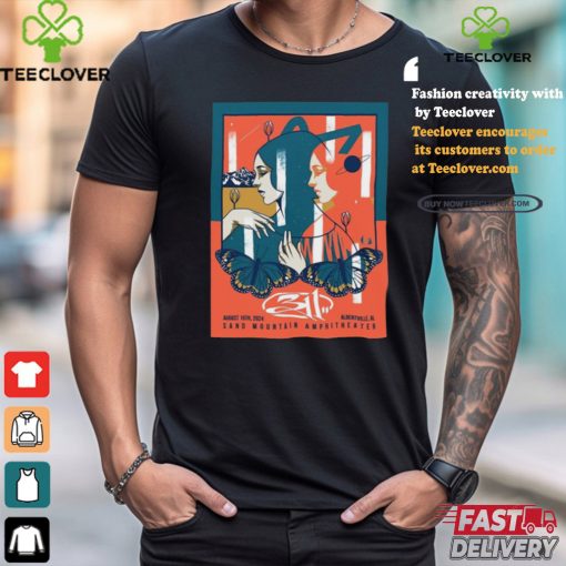 Official Poster 311 Aug 15 2024 Sand Mountain Amphitheater in Albertville Tour t shirt
