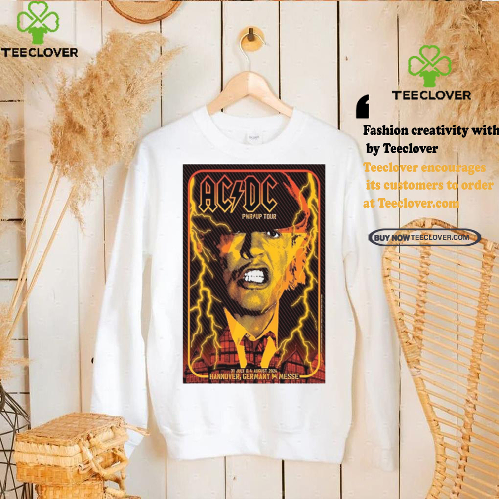 Official Poster AC DC August 4 2024 Hannover Messe Hannover Germany t shirt Official Poster AC DC August 4 2024 Hannover Messe Hannover Germany t shirt