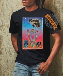 Official Poster AJR July 14 2024 Kia Forum in Inglewood CA t shirt