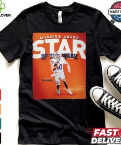 Official Poster Anthony Colandrea Manning Award Stars Of The Week vs Wake Forest t shirt