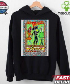 Official Poster B 52s Nov 02 2024 Riviera Theatre in Chicago, IL Event t shirt