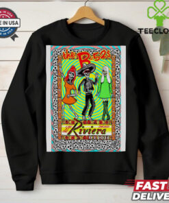 Official Poster B 52s Nov 02 2024 Riviera Theatre in Chicago, IL Event t shirt