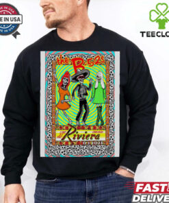 Official Poster B 52s Nov 02 2024 Riviera Theatre in Chicago, IL Event t shirt
