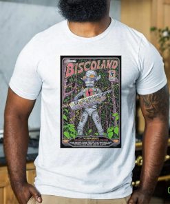 Official Poster Biscoland July 4 6 2024 Wonderland Forest in Lafayette NY t hoodie, sweater, longsleeve, shirt v-neck, t-shirt