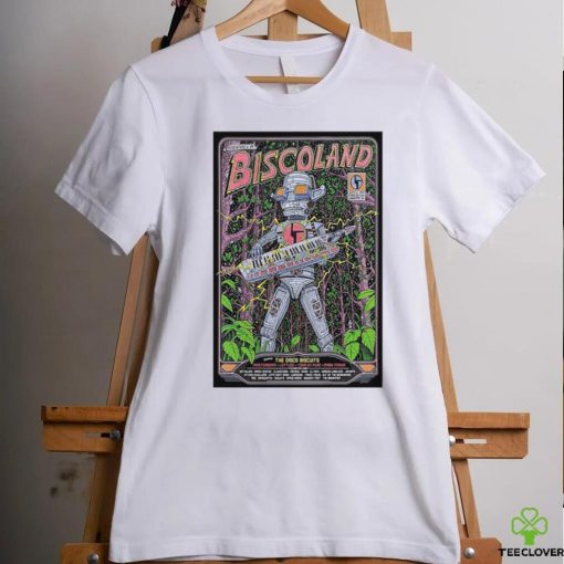 Official Poster Biscoland July 4 6 2024 Wonderland Forest in Lafayette NY t hoodie, sweater, longsleeve, shirt v-neck, t-shirt