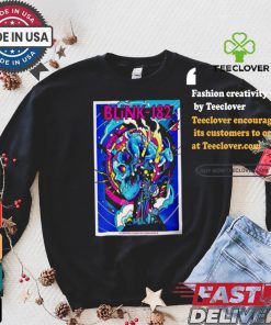 Official Poster Blink 182 Aug 15 2024 Rogers Centre in Toronto ON t shirt